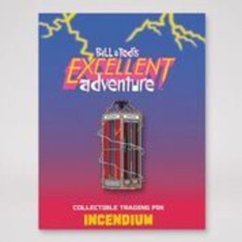 Cover for Bill &amp; Ted: Phone Booth Lapel Pin · Bill And Ted's Excellent Adventure Phone Booth Lapel Pin (MERCH) (2020)