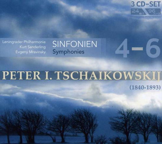 Tschaikowsky: Sinfonien 4-6 - Leningrader Philharmonie / Mravinskyevgeny/ Sanderlling - Musiikki - Documents - 0885150233122 - tiistai 15. helmikuuta 2011