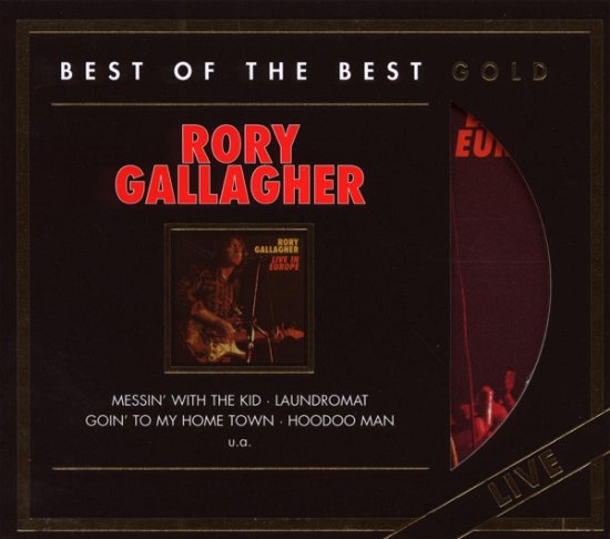 Cover for Rory Gallagher · Live! in Europe (Gold Disc) (CD) (2008)