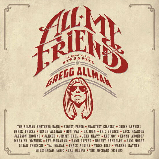 All My Friends: Celebrating Songs & Voice Of (LP) [Gold Vinyl edition] (2022)