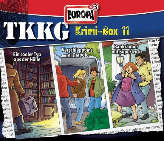 Cover for Tkkg · Tkkg-krimi-box 11 (CD) (2014)