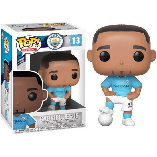 Funko Pop Football: Gabriel Jesus - Manchester Cit (Merchandise) - Funko - Merchandise - Funko - 0889698292122 - September 1, 2020