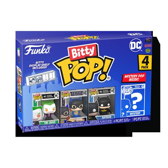 Dc - the Joker 4pk - Funko Bitty Pop!: - Merchandise - Funko - 0889698713122 - 5. mai 2023