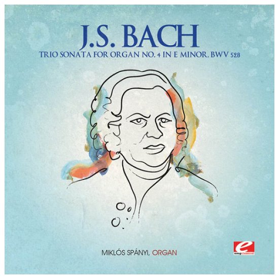 Cover for Bachjs · Trio Sonata Organ 4 E Minor (CD) [EP edition] (2013)