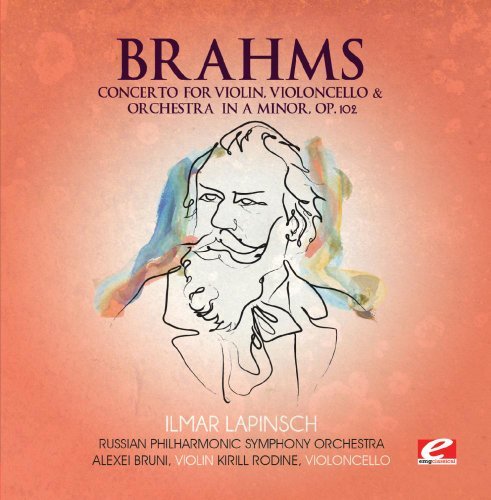 Cover for Brahms · Concerto Violin Violoncello &amp; Orchestra (CD) [EP edition] (2013)