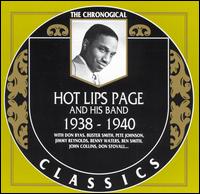 Cover for Hot Lips Page · 1938-1940 (CD) (1996)