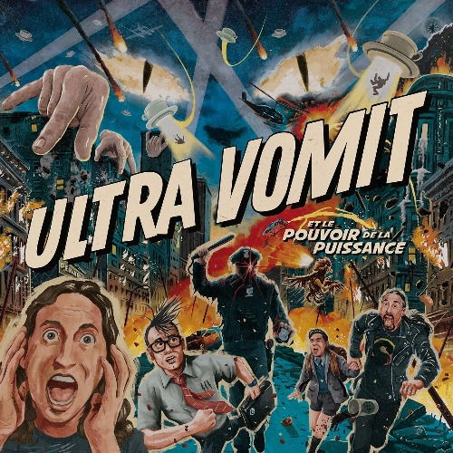 Cover for Ultra Vomit · Ultra Vomit Et Le Pouvoir De La Puissance (CD) (2024)