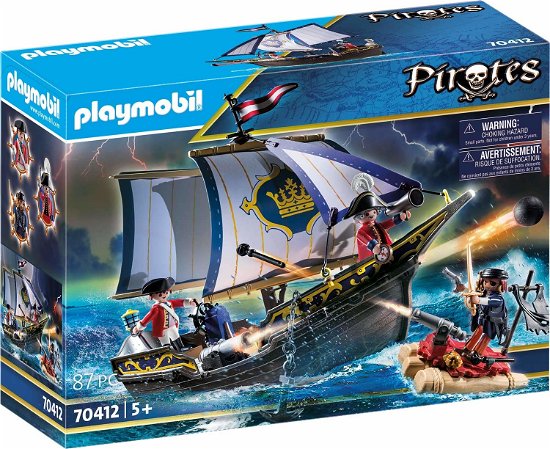 Cover for Playmobil · Playmobil Pirates Zeilschip van de piraten (Leksaker) (2020)