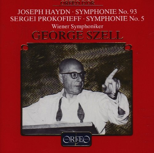 Symphony 93 / Symphony 5 - Haydn / Prokofiev / Szell / Vienna Symphony - Musikk - ORFEO - 4011790230122 - 7. november 1995