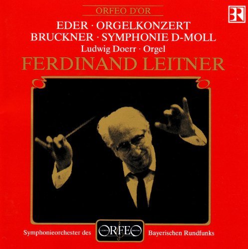 Cover for Eder / Bruckner / Doerr / Leitner · Orgelkonzert / Symphonie D-moll (CD) (1992)