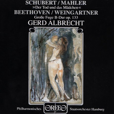 Cover for Schubert / Mahler / Weingartner / Albrecht · Streichquartett Nr. 14 &amp; Grosse Fuge (CD) (1996)