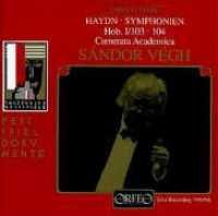 Cover for Haydn / Camerata Academica Salzburg / Vegh · Symphonies Live 94/96 (CD) (1997)