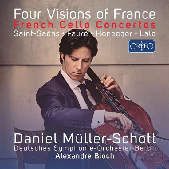 Cover for Muller-schott / Dso Berlin · Four Visions Of France - French Cello Concertos (CD) (2021)