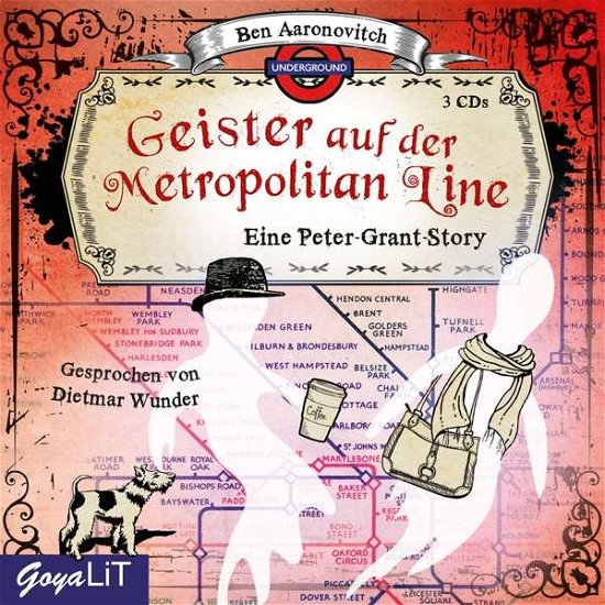 Cover for Ben Aaronovitch · Geister auf der Metropolitan Line (CD) (2018)