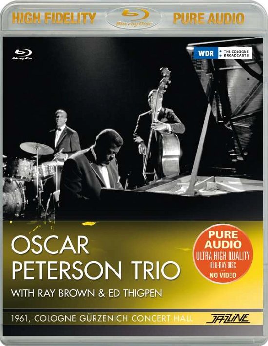 Cover for Oscar Peterson · 1961 Cologne Gurzenich Concert Hall (Blu-ray Audio) (2019)