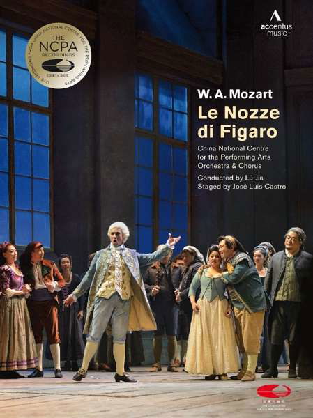 Le Nozze Di Figaro China National Centre For Performing Jia - Mozart / China National Centre / Jia - Filmes - ACCENTUS MUSIC - 4260234831122 - 2 de setembro de 2016