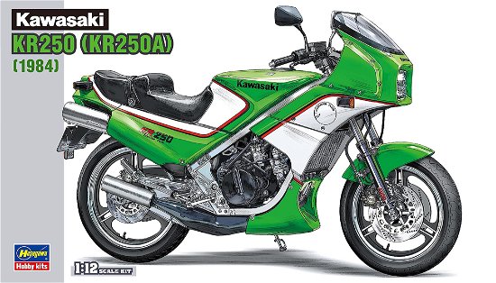 1/12 Kawasaki Kr250 (kr250a) 1984 Bk12 - Hasegawa - Merchandise - Hasegawa - 4967834215122 - 