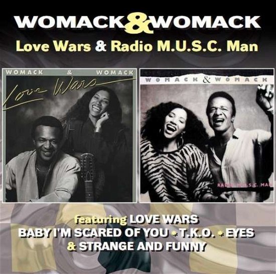 Cover for Womack &amp; Womack · Love Wars / Radio M.u.s.c. Man (CD) [Special edition] (2015)