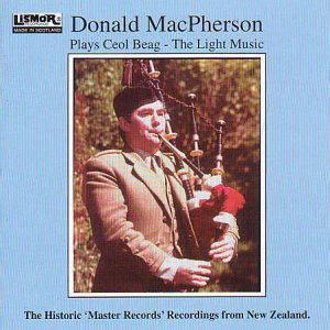 Cover for Donald Macpherson · Plays Ceol Beag-Light MUSIC (CD) (2003)