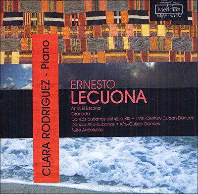 Cover for Clara Rodriguez · Lecuona Meridian Klassisk (CD) (2000)