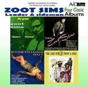 Four Classic Albums (Stretching Out / Starring Zoot Sims / Down Home / The Jazz Soul Of Porgy And Bess) - Zoot Sims - Musique - AVID - 5022810306122 - 18 juin 2012