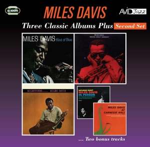 Three Classic Albums Plus - Miles Davis - Musiikki - AVID JAZZ - 5022810728122 - perjantai 2. elokuuta 2019