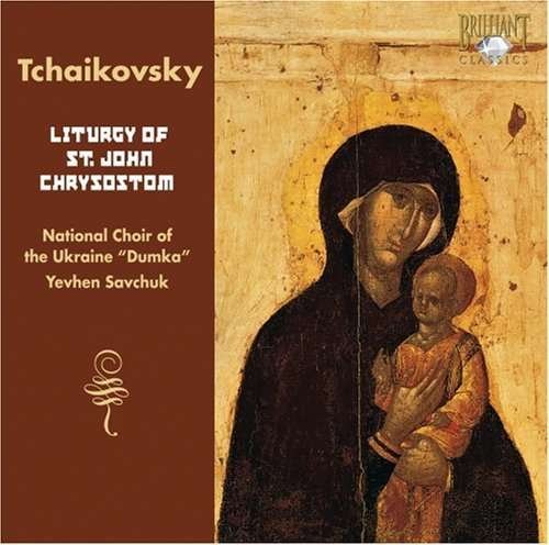 Cover for Tchaikovsky · Liturgy of St. John Chrysostom (CD)