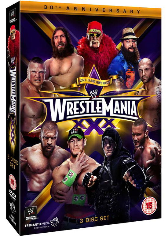 Cover for Wrestlemania 30 · Wwe Wrestlemania 30 (DVD) (2014)