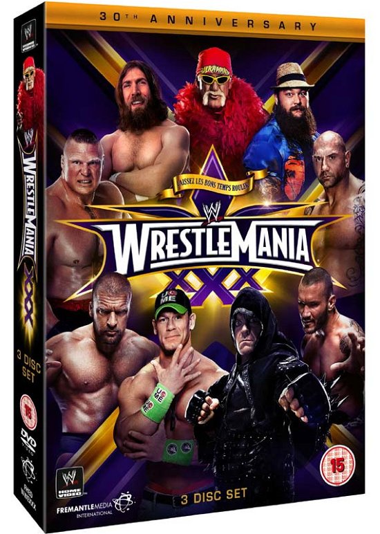 Cover for Wrestlemania 30 · WWE - Wrestlemania 30 (DVD) (2014)