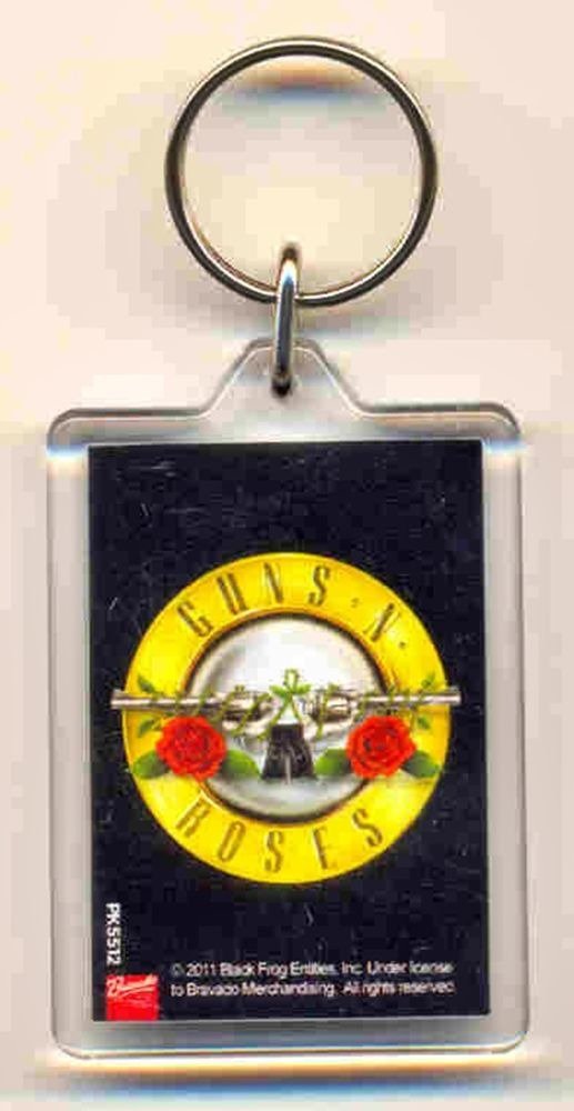 Guns N' Roses: Classic Logo Rubber Keychain (Portachiavi Gomma) - Guns N' Roses - Koopwaar -  - 5050293355122 - 