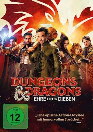 Cover for Chris Pine,michelle Rodríguez,regé-jean Page · Dungeons &amp; Dragons: Ehre Unter Dieben (DVD) (2023)