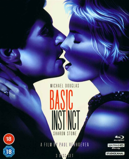 Basic Instinct Collectors Edition (With Booklet) - Basic Instinct: Collector's Edition Boxset - Elokuva - Studio Canal (Optimum) - 5055201845122 - maanantai 6. kesäkuuta 2022