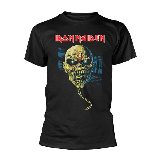 Iron Maiden Unisex T-Shirt: Piece of Mind - Iron Maiden - Produtos - Global - Apparel - 5055295385122 - 26 de novembro de 2018