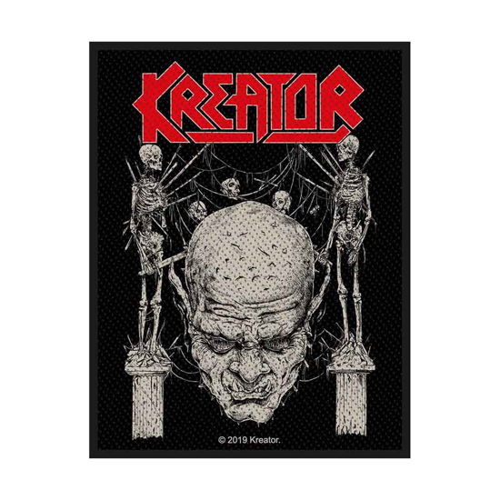 Kreator Standard Woven Patch: Skull & Skeletons (Retail Pack) - Kreator - Merchandise - PHD - 5055339795122 - 19. August 2019