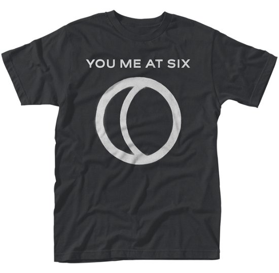 Cover for You Me at Six · Half Moon Black (T-shirt) [size M] (2017)
