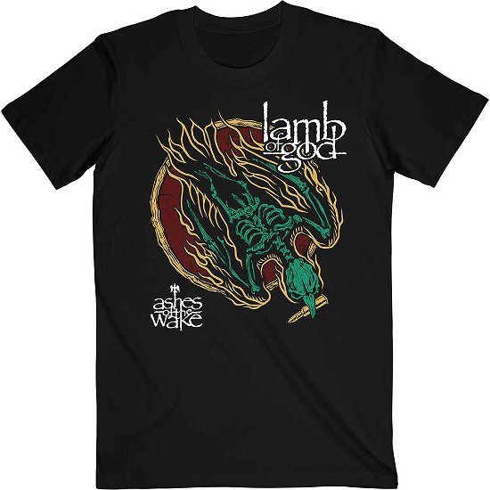 Lamb Of God Unisex T-Shirt: Ashes of the Wake - Lamb Of God - Merchandise -  - 5056737253122 - 