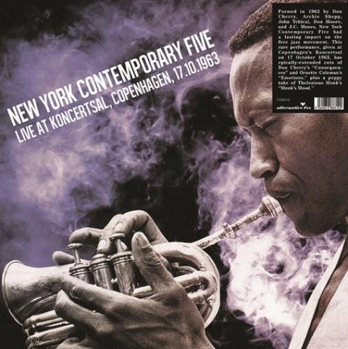 Cover for New York Contemporary Five · Live in Copenhagen 1963 (LP) (2019)