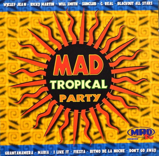 Cover for Mad Tropical Party · Mad Tropical Party-various (CD) (2017)