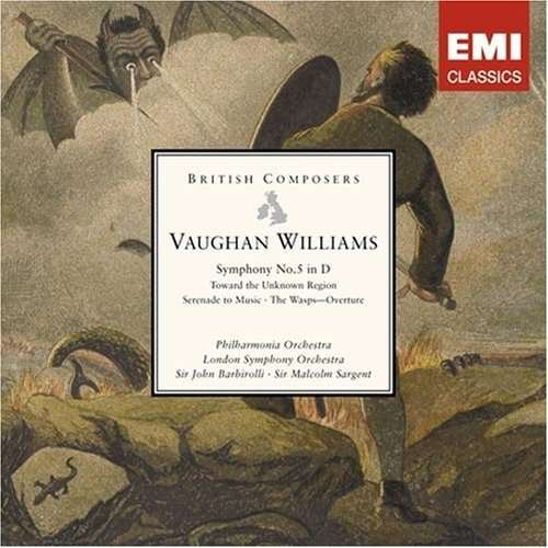 Cover for Vaughan Williams · SYMPHONY No 5 etc (CD) (2008)