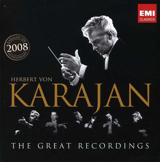 The Great Recordings Ltd - Karajan Herbert Von / Var - Música - UNIVERSAL - 5099951609122 - 4 de fevereiro de 2008