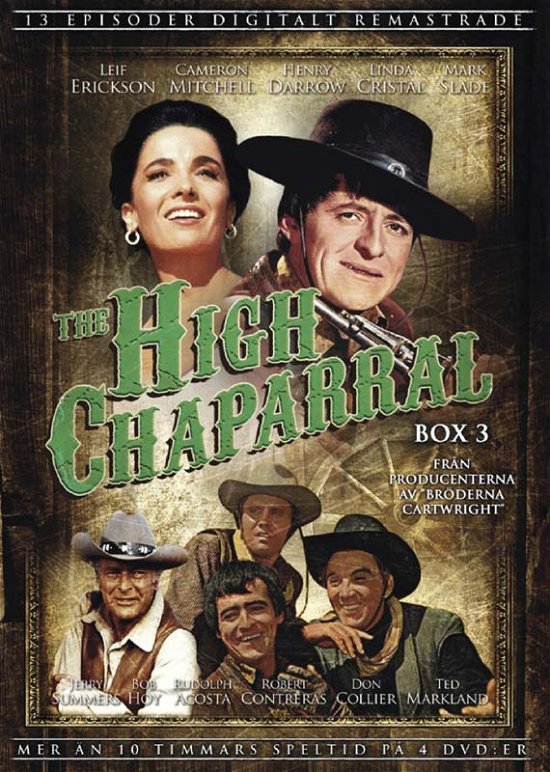 High Chaparral, the - Box 3* - The High Chaparral - Film - SOUL MEDIA - 5709165024122 - 26. mars 2013