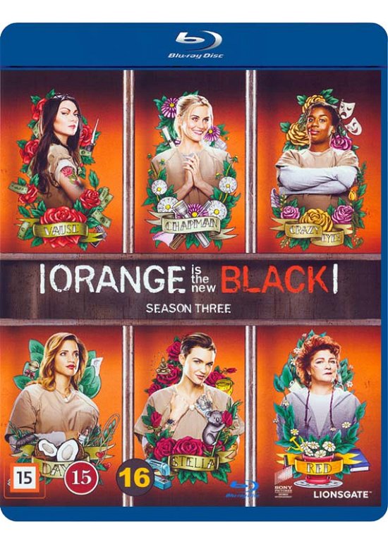 Cover for Orange is the New Black · Season 3 (Blu-ray) (2017)