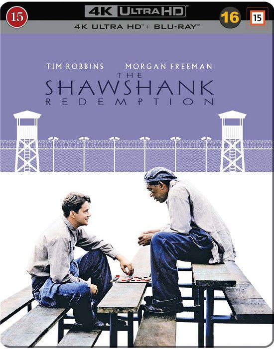 Shawshank Redemption, the - 4k Ultra Hd Steelbook - Stephen King - Film - Warner - 7333018020122 - 20. september 2021