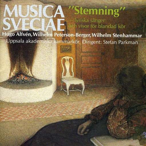 Cover for Alfven / Uppsala University Chamber Choir · Stemning (CD) (1988)