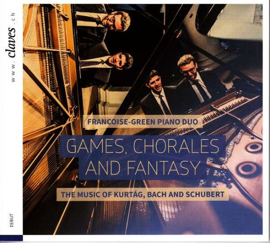 Games Chorales and Fantasy  Francoise-Green Piano Duo - Francoise-Green Piano Duo - Música - CLAVES - 7619931160122 - 12 de noviembre de 2018