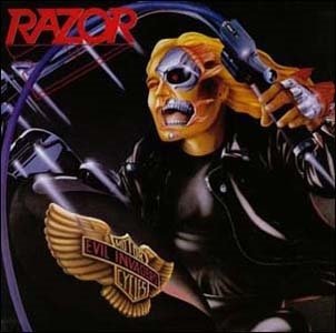 Cover for Razor · Evil Invaders (CD) (2021)