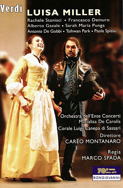 Cover for Verdi / Stanisci / Demuro / Gonzale / De Gobbi · Luisa Miller (DVD) [Widescreen edition] (2009)