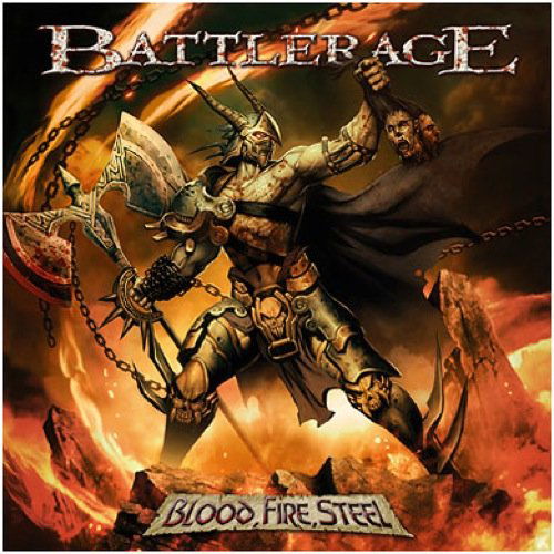 Cover for Battlerage · Blood Fire Steel (CD) (2020)