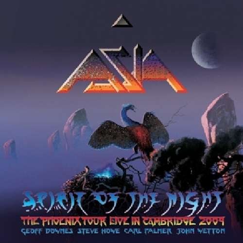 Cover for Asia · Spirit of the Night (CD) [Digipak] (2022)