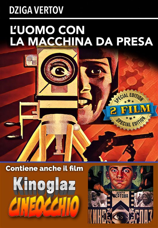 Cover for Uomo Con La Macchina Da Presa · Uomo Con La Macchina Da Presa (L') / Cineocchio (DVD) (2024)